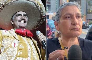 Hija no reconocida de Vicente Fernández lo despide entre lágrimas: "Lo abrazo con mi corazón"