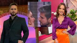 Adamari López y Daniel Arenas sorprenden al besarse en pleno programa