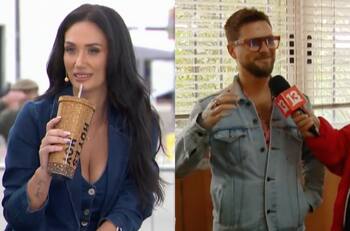 ¿Momento incómodo? Pamela Díaz se reencontró en vivo con Jean Philippe Cretton durante las elecciones