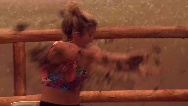 Así terminó Angélica Sepúlveda tras la pelea con Fran Undurraga. Créditos: Canal 13