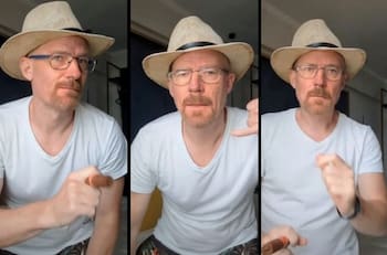 VIDEO: "Bryan Cranston" se hace viral en TikTok bailando “Despechá” de Rosalía