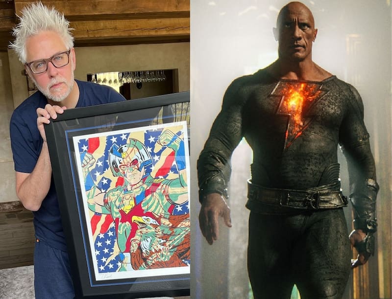 James Gunn y Dwayne Johnson La Roca no será parte del reinicio del universo cinematográfico DC. - Créditos: Instagram / Reproducción