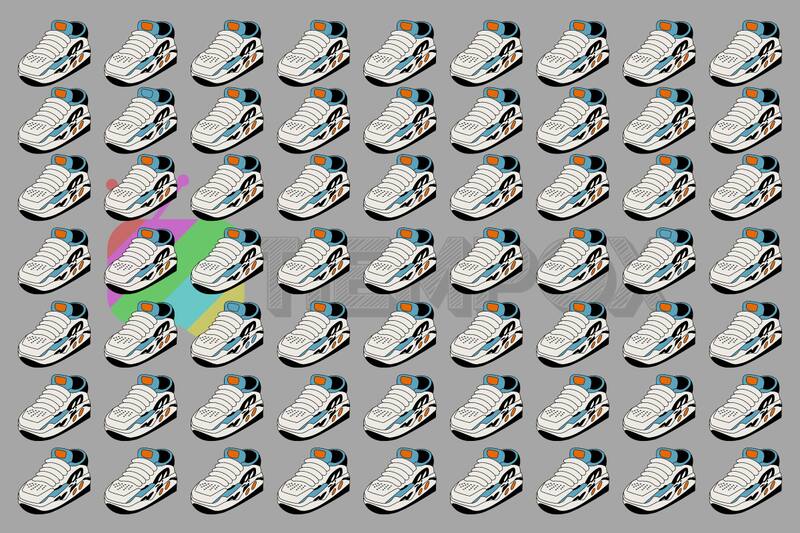 Test Visual Descubre dónde están las zapatillas diferentes. - Créditos: Tiempox.com