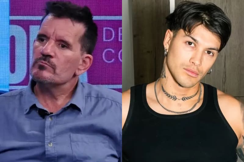 El jurado y el influencer casi llegaron a los golpes.