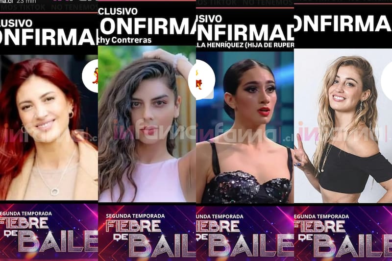 Las cuatro mujeres que se sumarían a la nueva temporada. Foto: Infama
