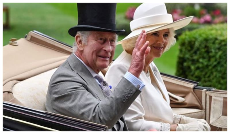 Por primera vez, Carlos III y Camilla acuden al Royal Ascot como reyes de Reino Unido.
