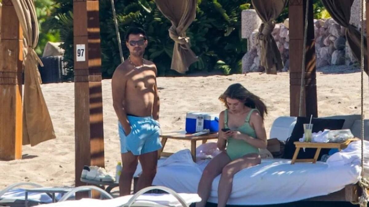Taylor Lautner de "Crepúsculo" pasa romántica luna de miel en México