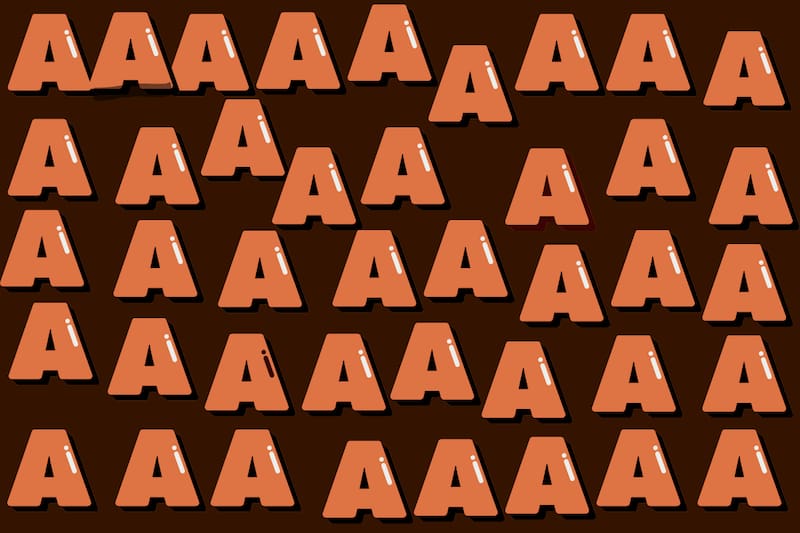 ¿En dónde están las 3 letras escondidas? Encuéntralas lo más rápido posible.