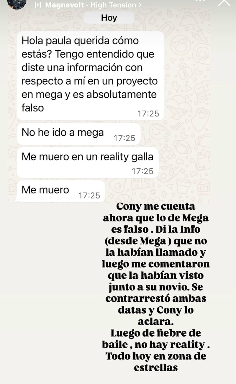 La influencer conversó con Paula Escobar. (Captura: Paula Escobar)