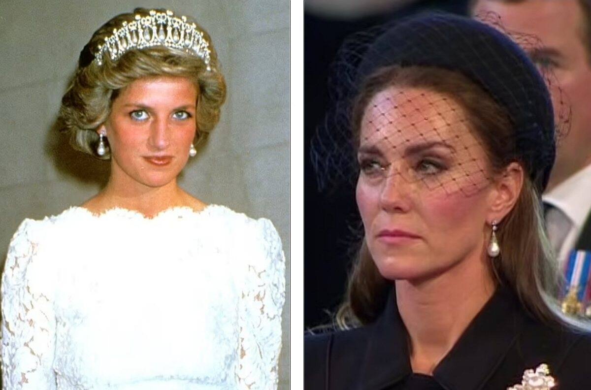 Kate Middleton luce la joya favorita de Lady Di durante servicio a la reina en Westminster Hall