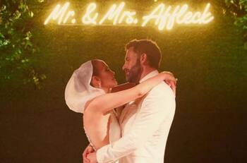 Jennifer Lopez y Ben Affleck vivieron así su primer Día de Acción de Gracias como una gran familia