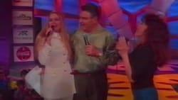 Así se veían Don Francisco, Verónica Castro y Lucero en el primer Teletón en 1997