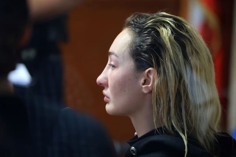 El día que fue detenida tras el atropello a un motociclista. Foto: Agencia Aton