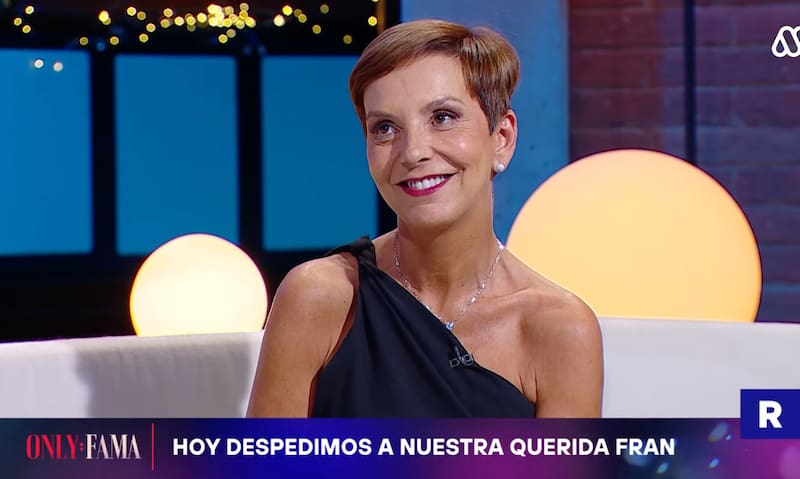 La animadora se despidió de Mega.