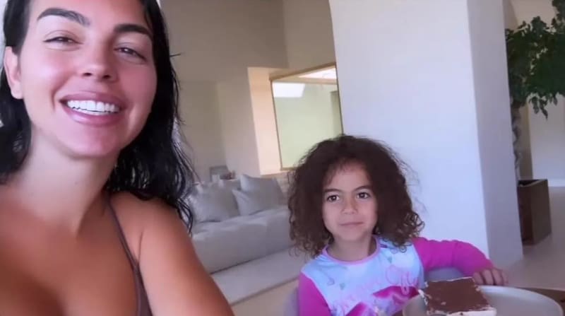 Las dulces palabras de Alana Martina a su madre, Georgina Rodríguez - Créditos: Instagram