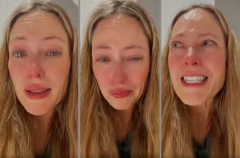 Vanessa Huppenkothen rompe en llanto por la eliminación de México en Qatar y se hace viral