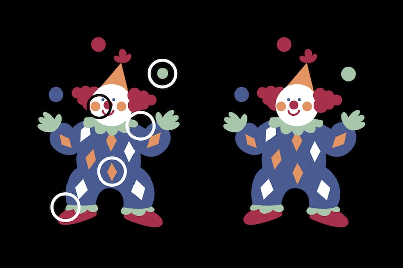 ¡Aquí estaban las diferencias!