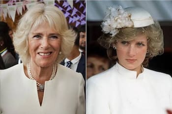 Camilla Parker- Bowles: las veces que ha copiado el look a Lady Di