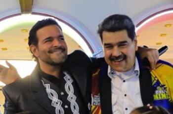 (VIDEO) Pablo Montero cantó en el cumpleaños de Nicolás Maduro: "Venimos con todo el corazón"