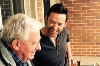 Muere el padre de Hugh Jackman