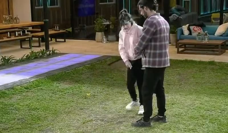 Lucas Crespo e iCata entrenando juntos. Foto: CHV.