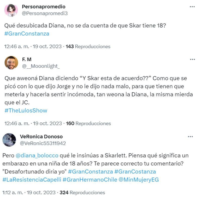 Críticas a Diana Bolocco