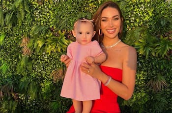 “Me haces la mamá más feliz del universo": Lisandra Silva celebra los diez meses de su hija