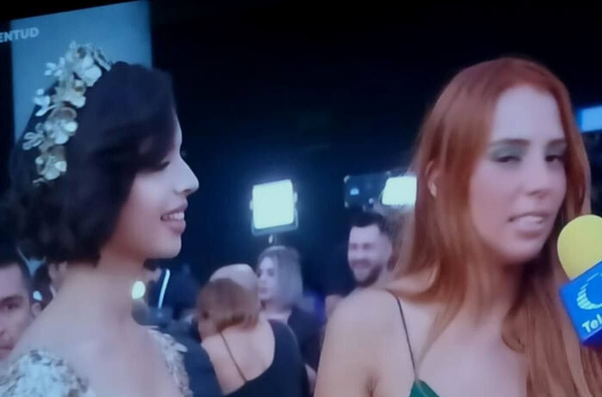 Majo y Ángela Aguilar se encuentran en Premios Juventud, se revive la rivalidad entre primas
