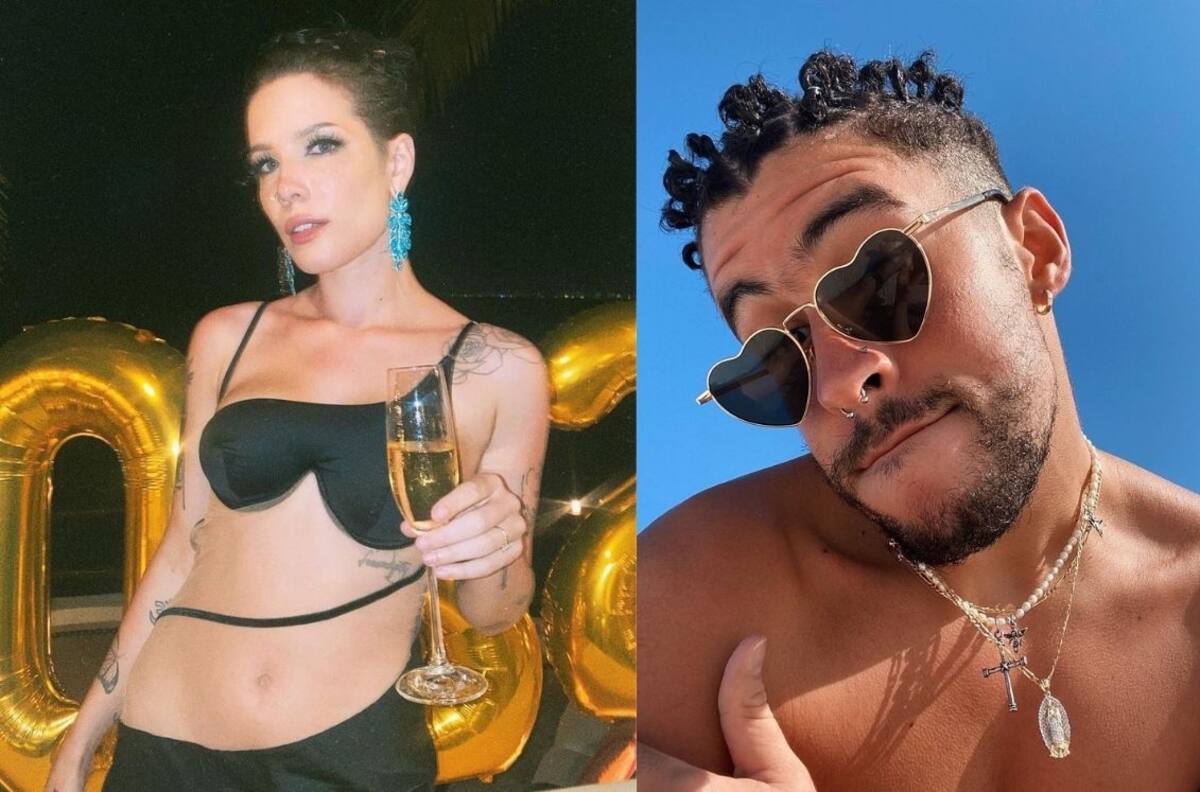 Halsey despierta los rumores sobre colaboración con Bad Bunny