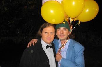 Giovanni Suárez despide con lágrimas a su compañero de "Pasión de Gavilanes" Sebastián Boscán