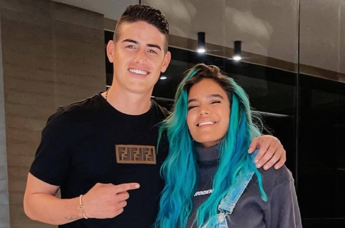 “Desde entonces le gustaba”: El día que Karol G celebró a James Rodríguez con un cariñoso mensaje