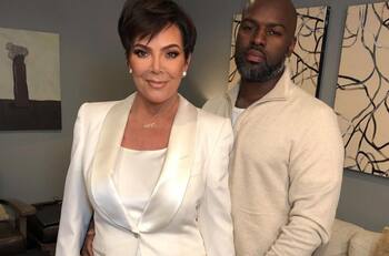 "No es buena persona": Kanye West se va con todo contra el novio de Kris Jenner en redes sociales
