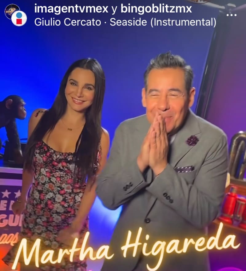 La actriz es la invitada a Bingo Blitz, programa de concurso