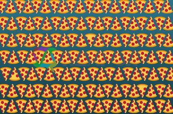 Test Visual: Encuentra los trozos de pizza con menos pepperoni en solo 10 segundos