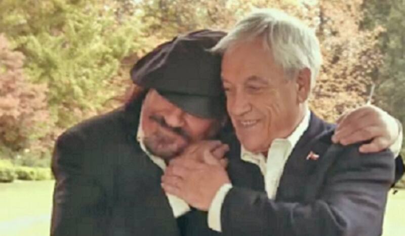 se despide de su hermano, Sebastián Piñera.