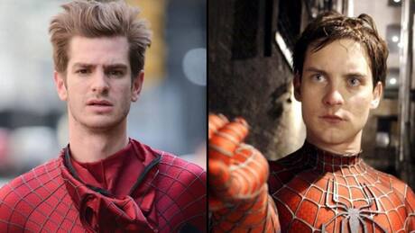 Andrew Garfield y Tobey Maguire fueron juntos a ver “Spider-man: No way home” y nadie los reconoció
