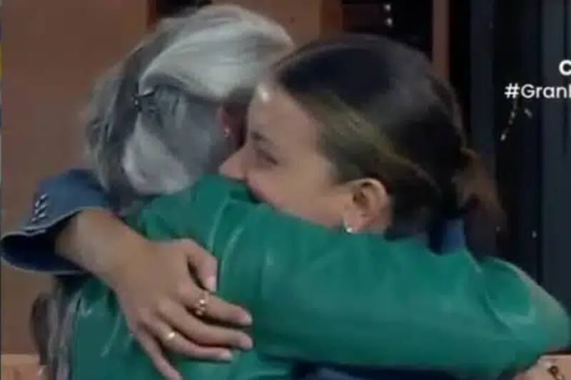 El reencuentro entre Constanza Capelli y su madre en "Gran Hermano" Chile.