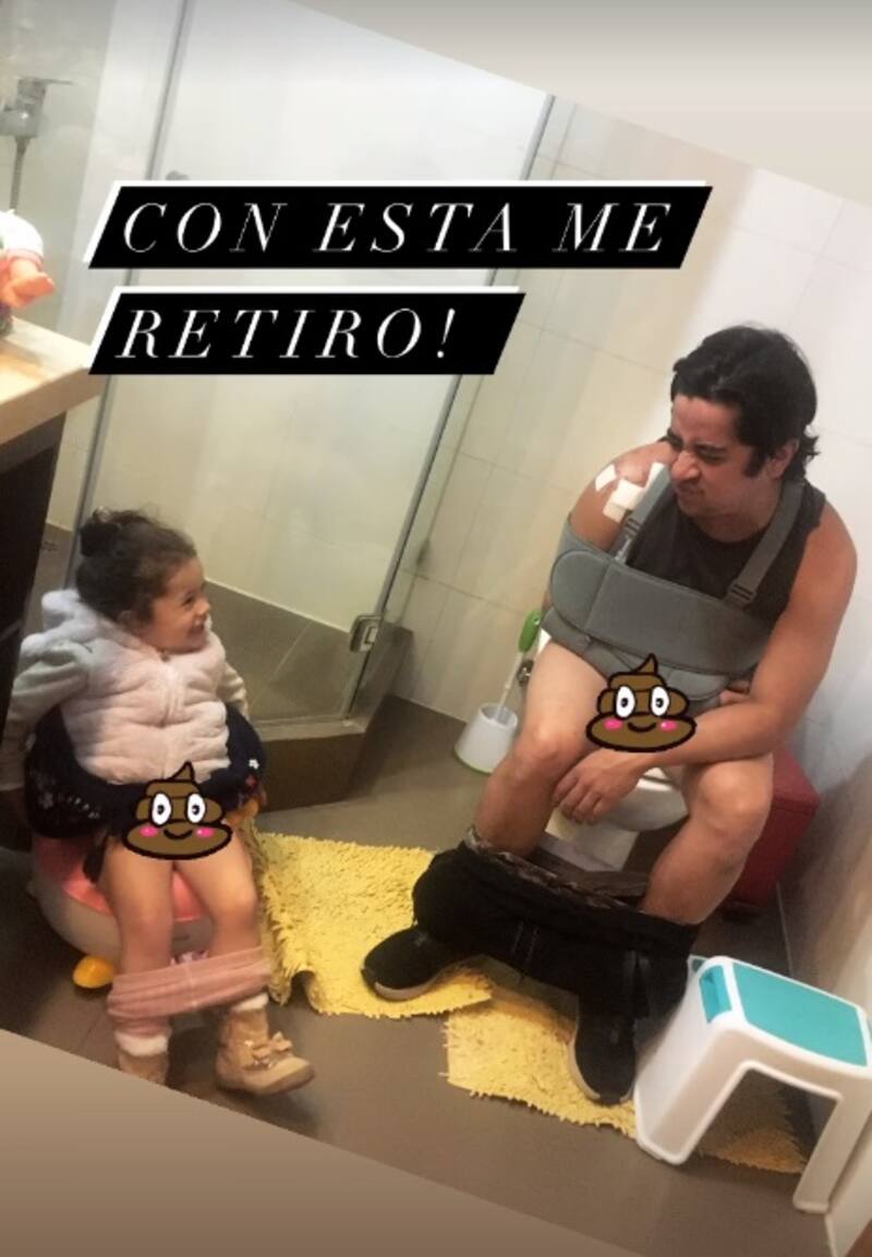 Otra foto para el recuedo de Fernando Godoy. Créditos: Instagram