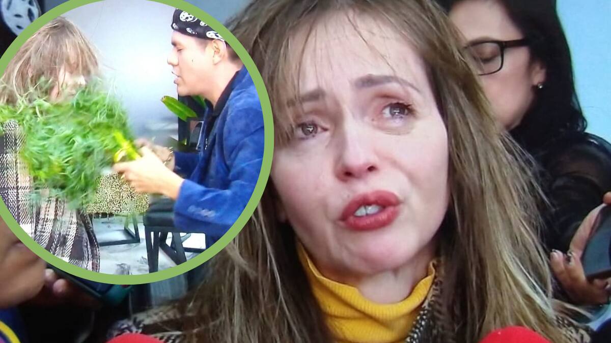 Daniela Spanic se hizo una limpia para las malas vibras y terminó en las lágrimas