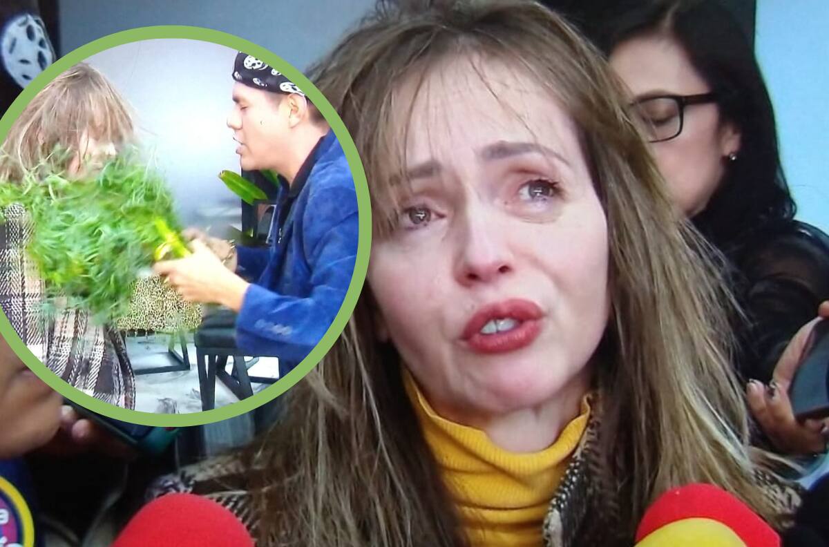 Daniela Spanic se hizo una limpia para las malas vibras y terminó en las lágrimas