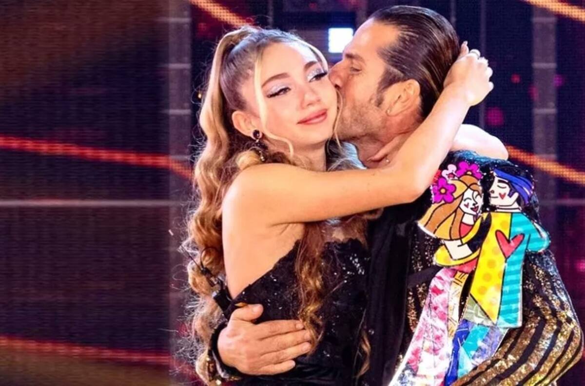 Luna Pernía sigue celebrando su triunfo junto a su papá, Gregorio Pernía, en "Así se Baila"