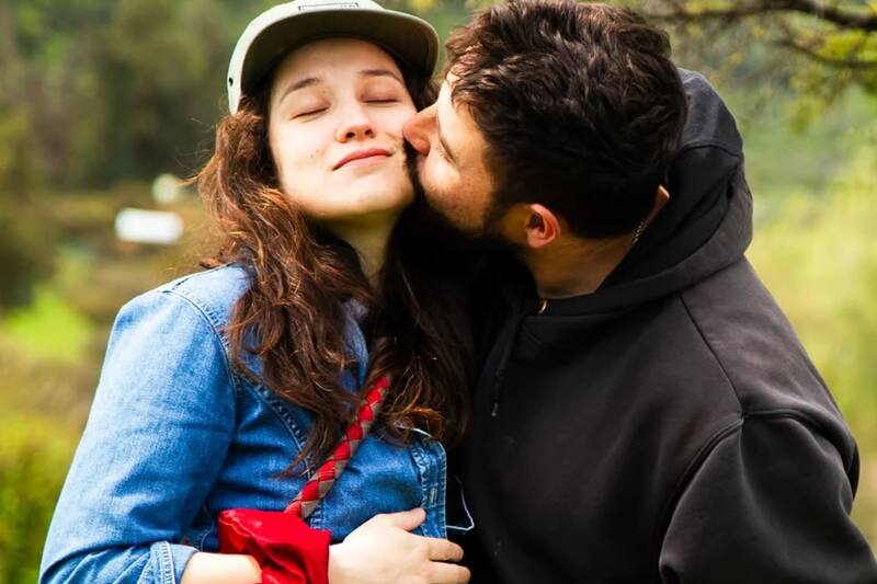 La actriz mostró su abultada pancita de embarazo.