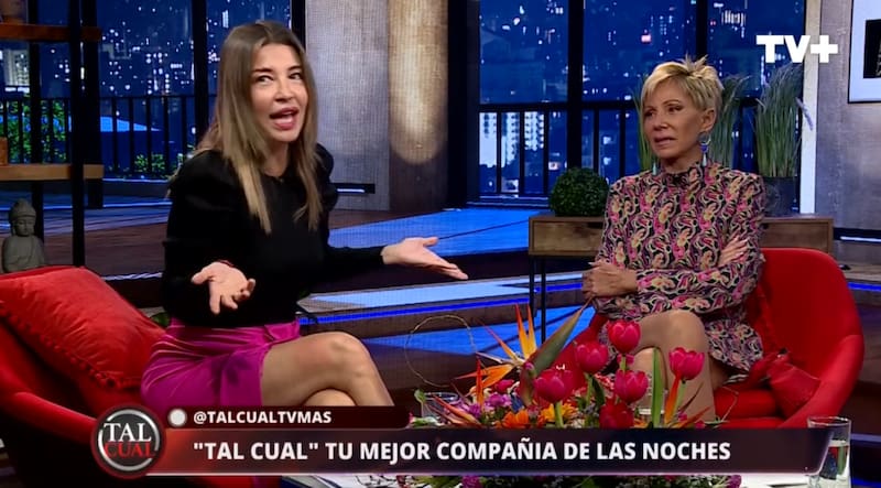 "Pancha" Merino conversó en "Tal Cual" sobre la oferta de Canal 13 ya rechazada por la actriz, para participar en el nuevo reality show. Créditos: TVMAS