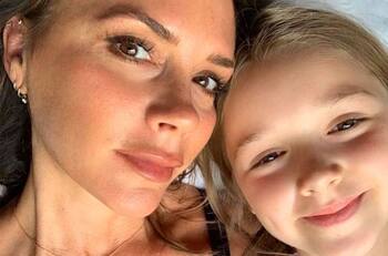 Victoria Beckham comparte tierna foto de su hija Harper en Semana Santa