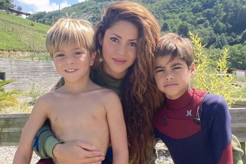 Shakira La colombiana está preocupada por el bienestar de sus hijos, Milan y Sasha. - Créditos: IG de Shakira
