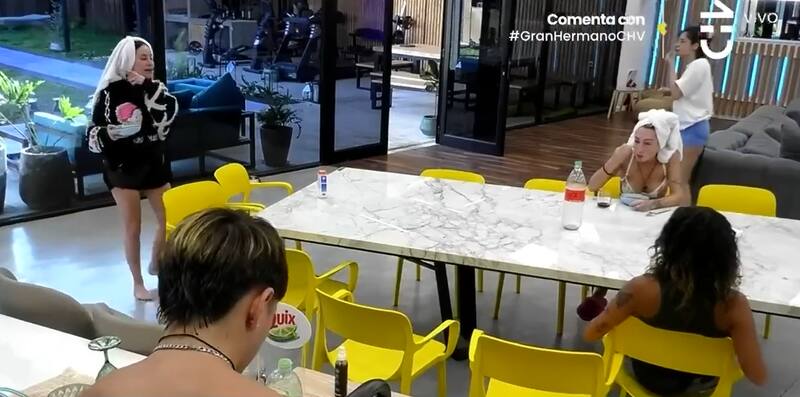 La fuerte pelea entre Ignacia Michelson y Estefanía Galeota en "Gran Hermano" Chile.