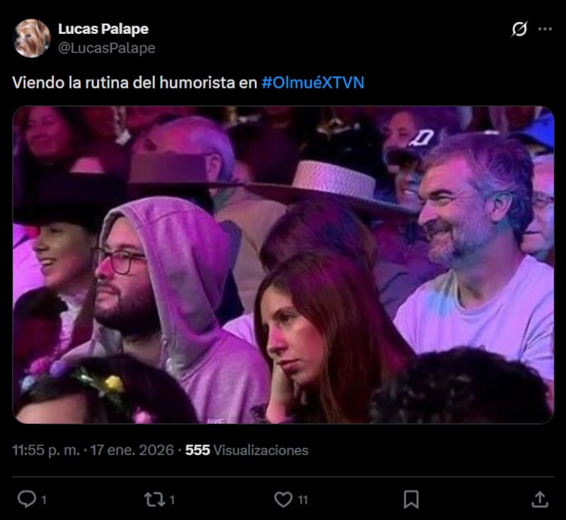 Memes y reacciones de la rutina del comediante.