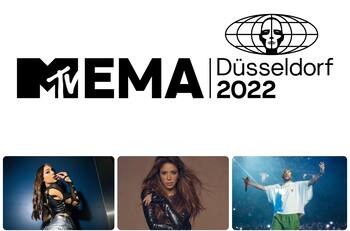 Bad Bunny, Danna Paola, Kenia Os, Tini y Shakira entre los latinos nominados en los MTV EMAs