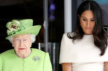La reina Isabel II habría intentado convencer a Meghan Markle de reconciliarse con su papá