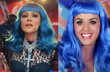 Lolita Cortés con sus looks en La Academia es comparada con Katy Perry